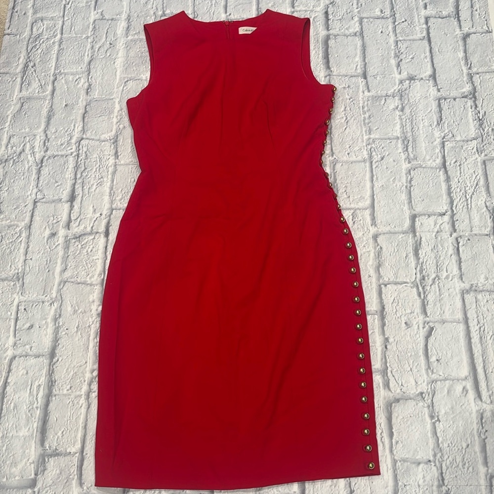 Calvin Klein Red Dress